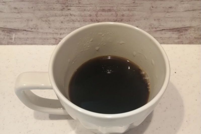 カップに入ったネルドリップコーヒー